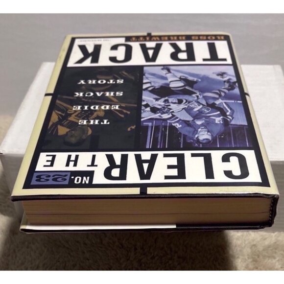 Clear The Track By Ross Brewitt Hardcover Biography Of Eddie Shack - Picture 11 of 13